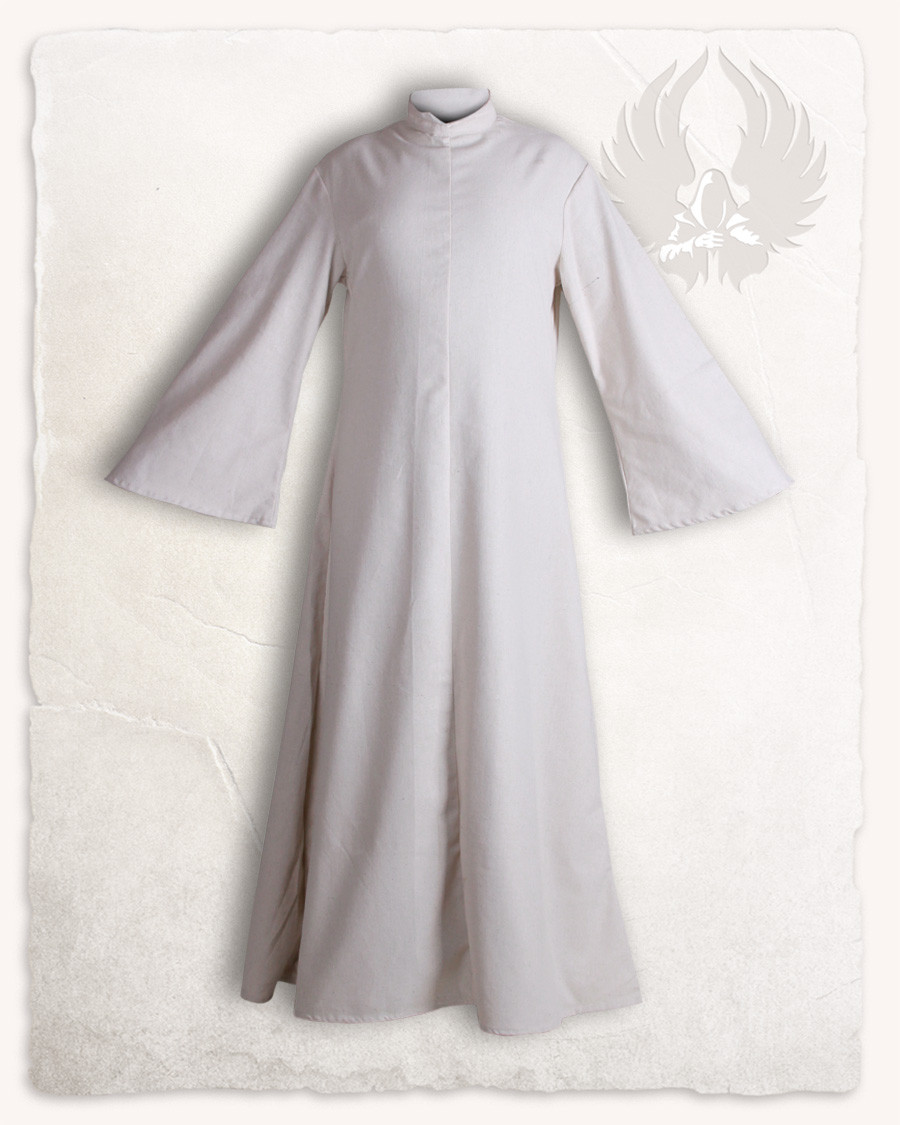 Robe de pèlerin ou de magicien modèle Abraxas, crème