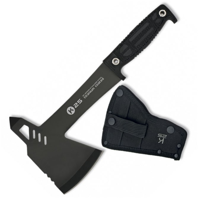 Hache d'aventure K25 avec gaine en nylon
