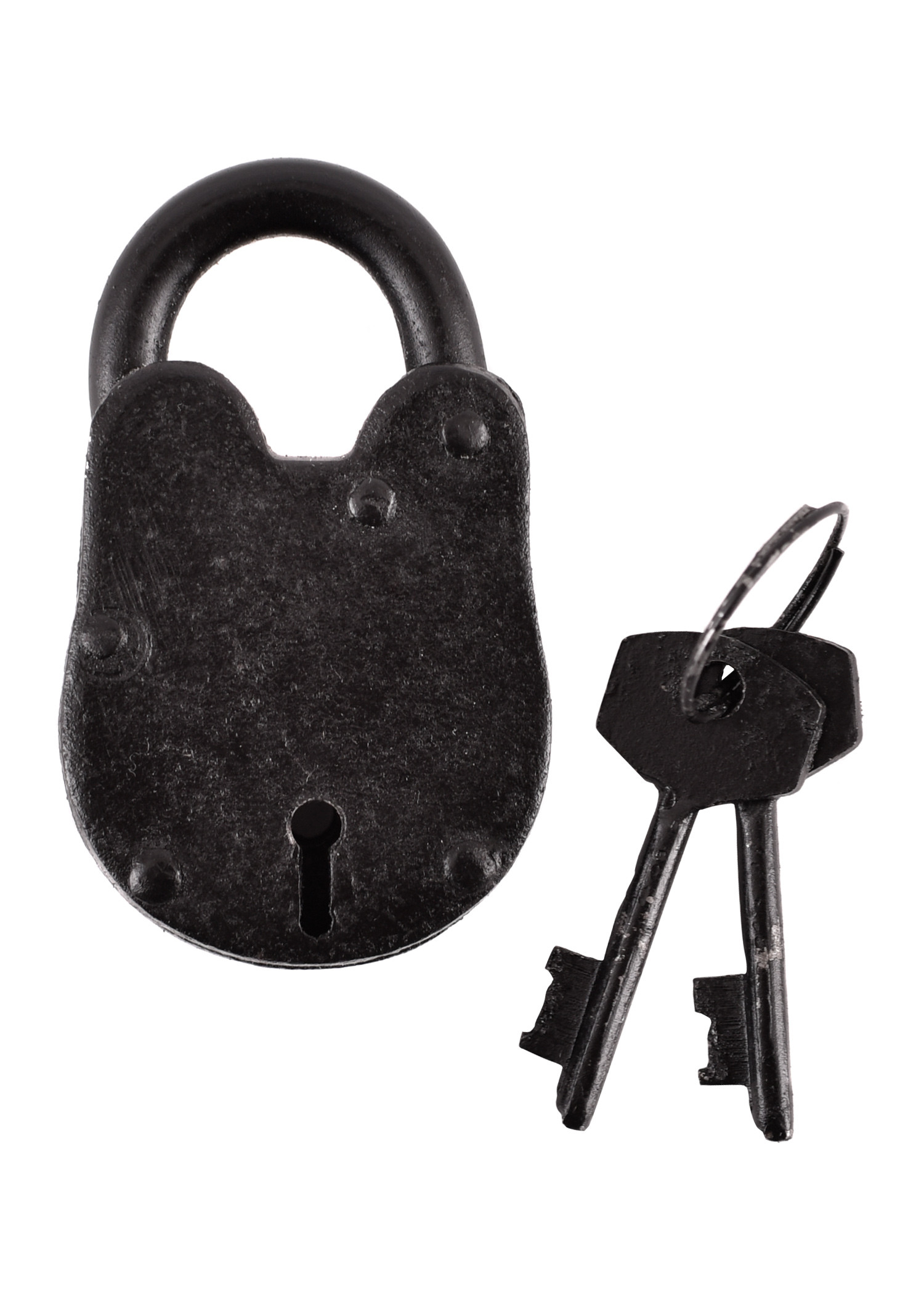 Cadenas médiéval avec clés. Récréations, GN ou salle d'évasion