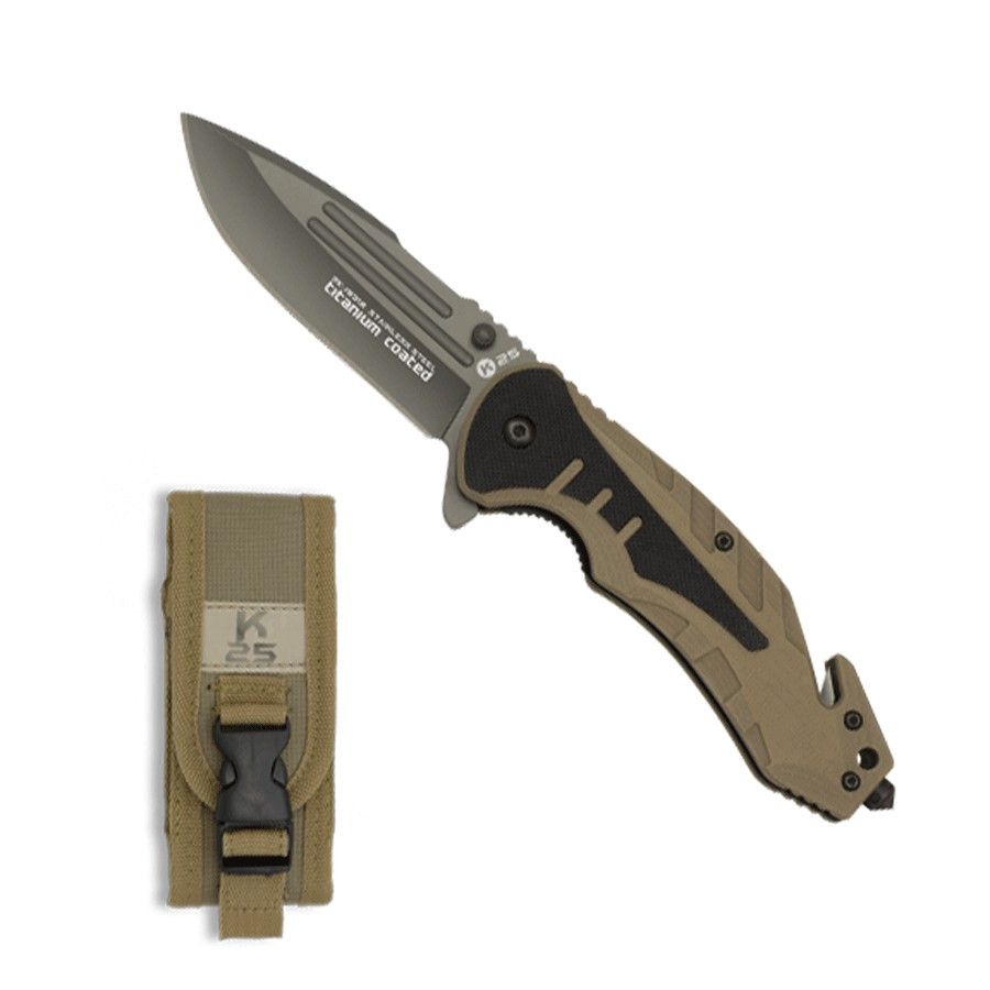 Couteau de sauvetage coyote K25