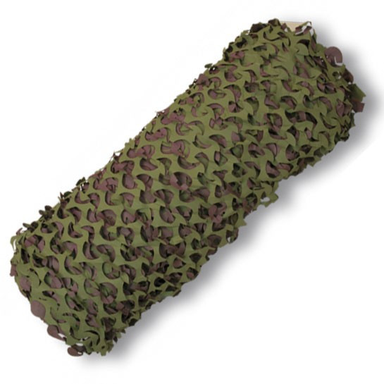 Filet de camouflage vert camouflage géant (78 x 2,40 mts.)