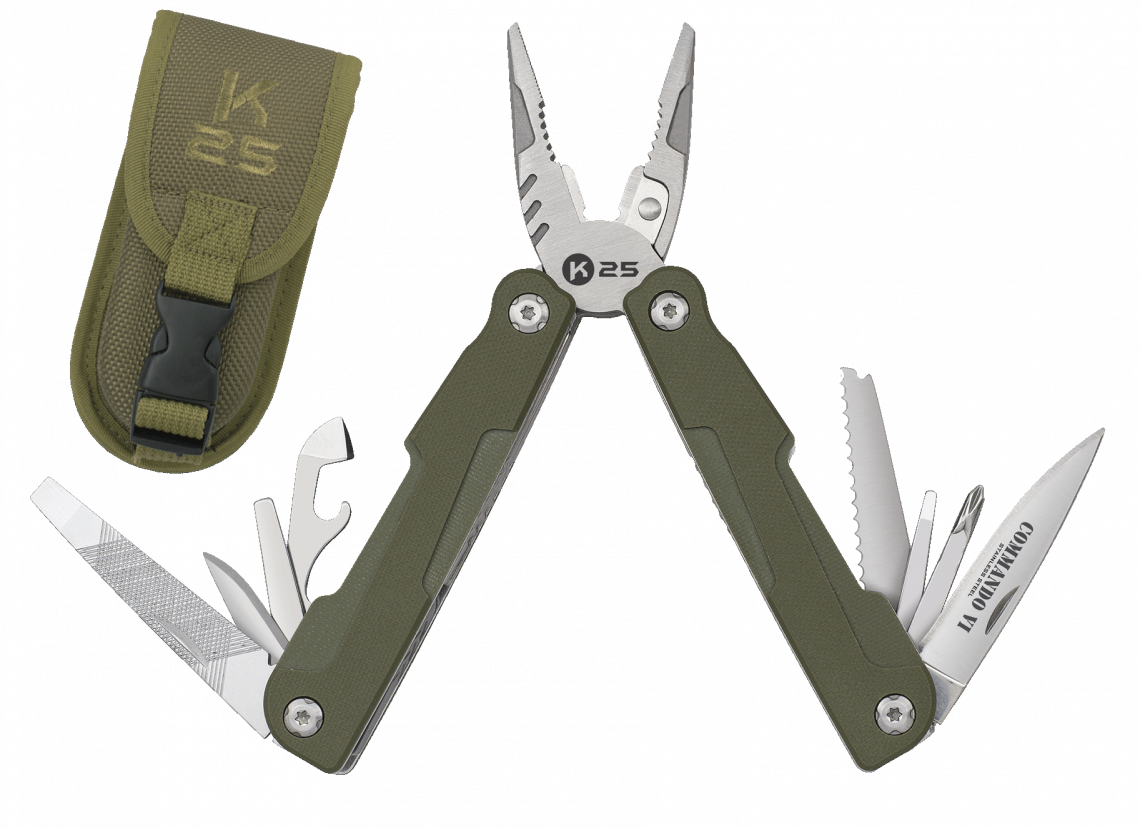 Pince K25 Commando VI verte