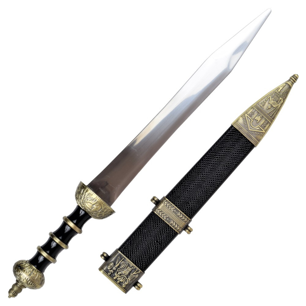 Dague ornementale Légions romaines avec fourreau (44 cm.)