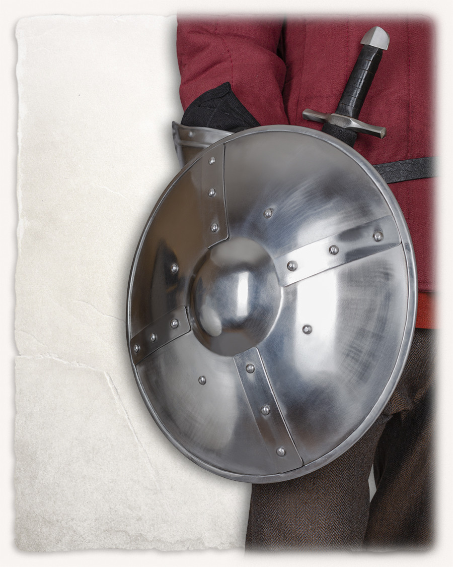 Bouclier médiéval Nunzio (42 cm.)