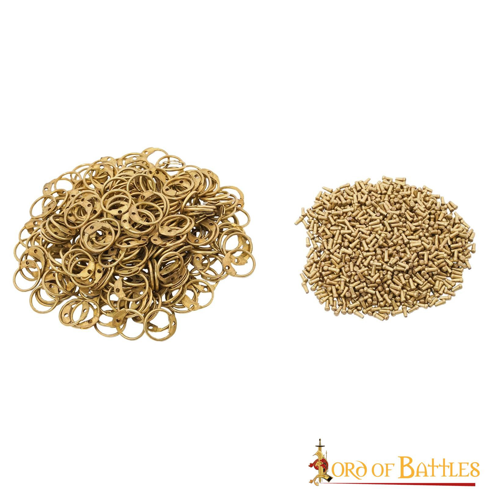 Sac à anneau rond avec rivets en laiton massif