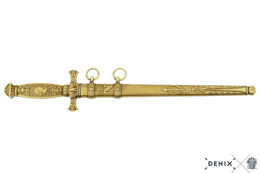 Dague décorative Napoléon avec fourreau, France 1809