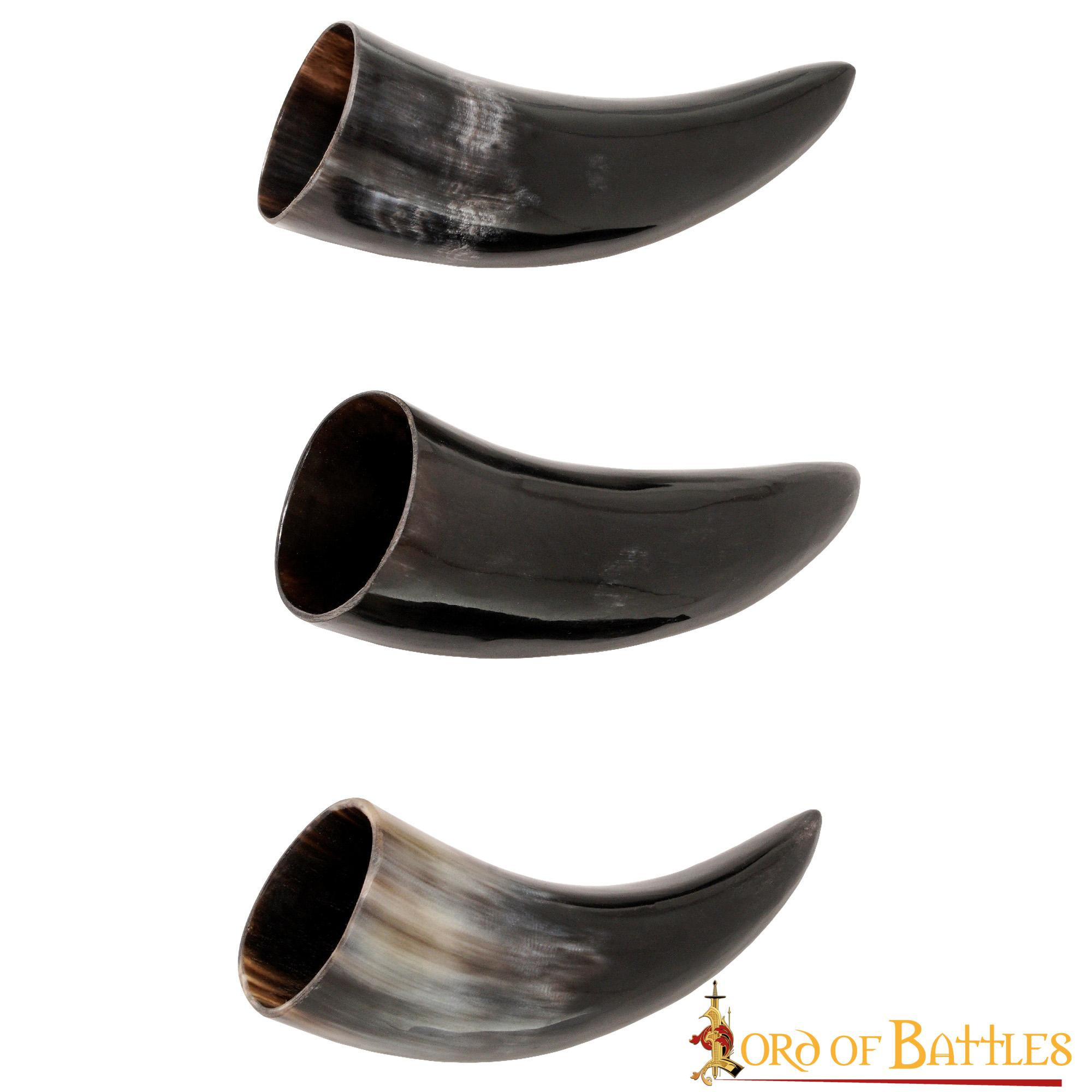 Ensemble de 3 cornes de boeuf viking (100 ml.)