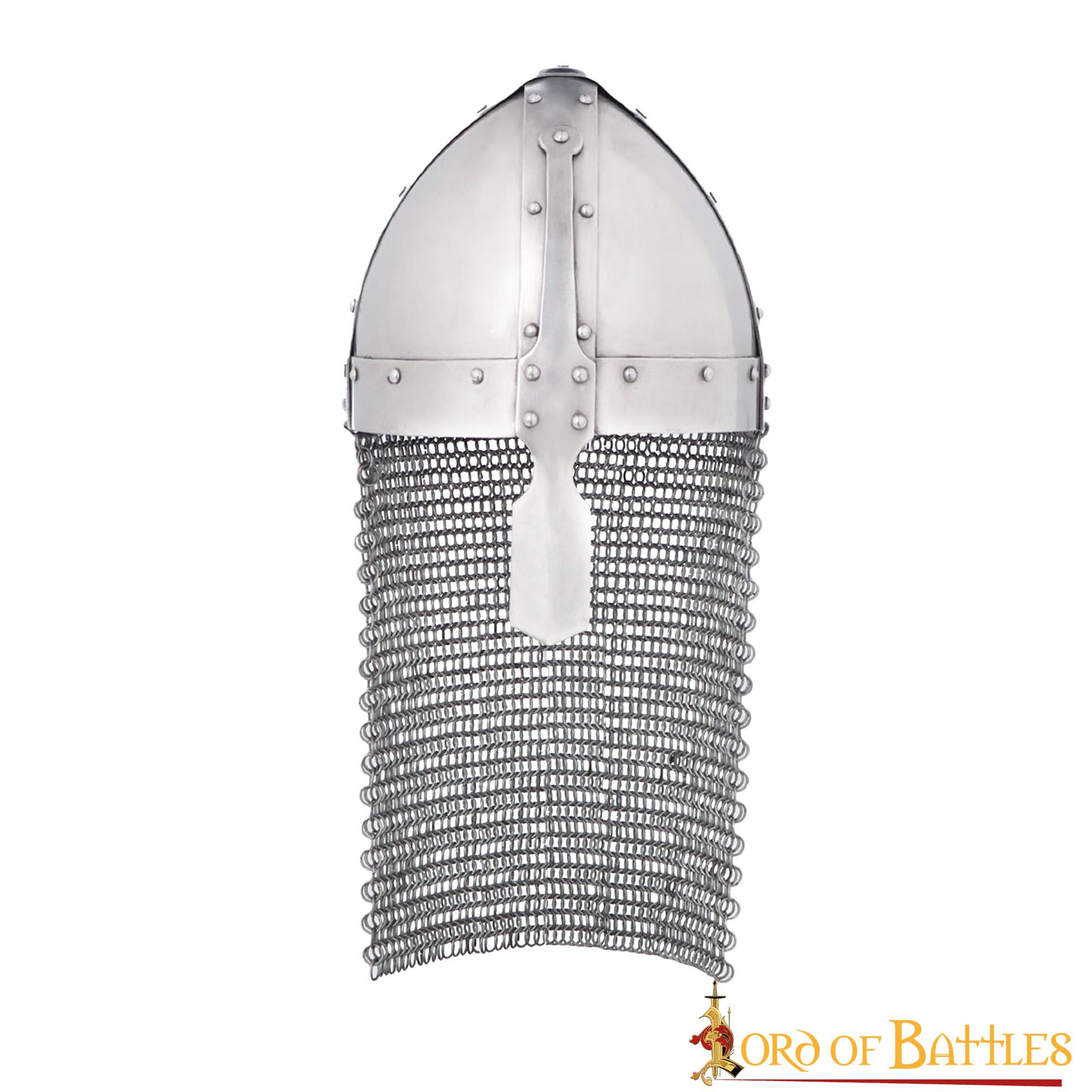 Casque normand à nasal et cotte de mailles