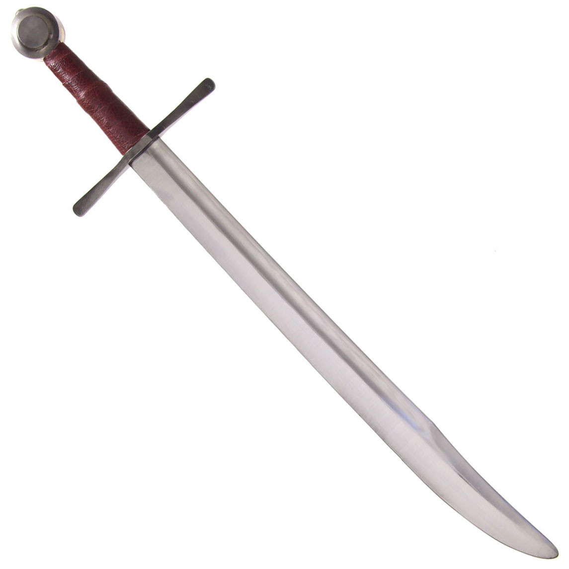 Épée de combat gothique Falchion, garde droite
