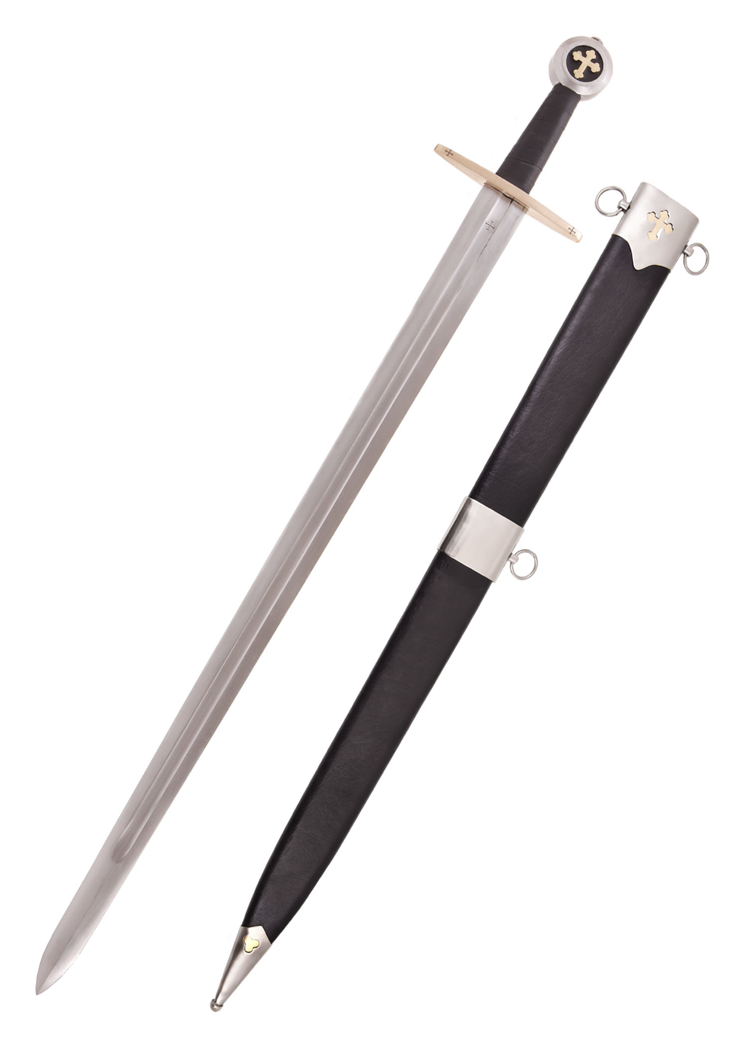 Épée des Templiers avec fourreau