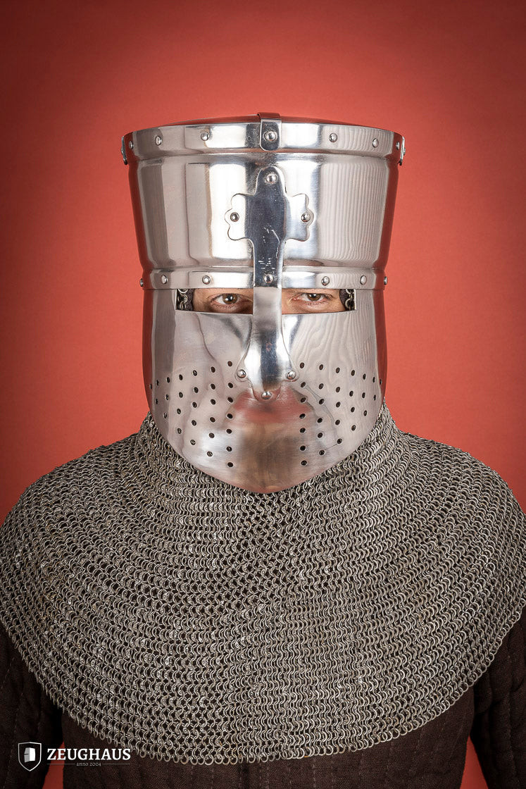 ?psc proxy image=1&product id=26825&image id=85883 - Casques templiers et casques croisés : guide historique, types, répliques et utilisation en reconstitution