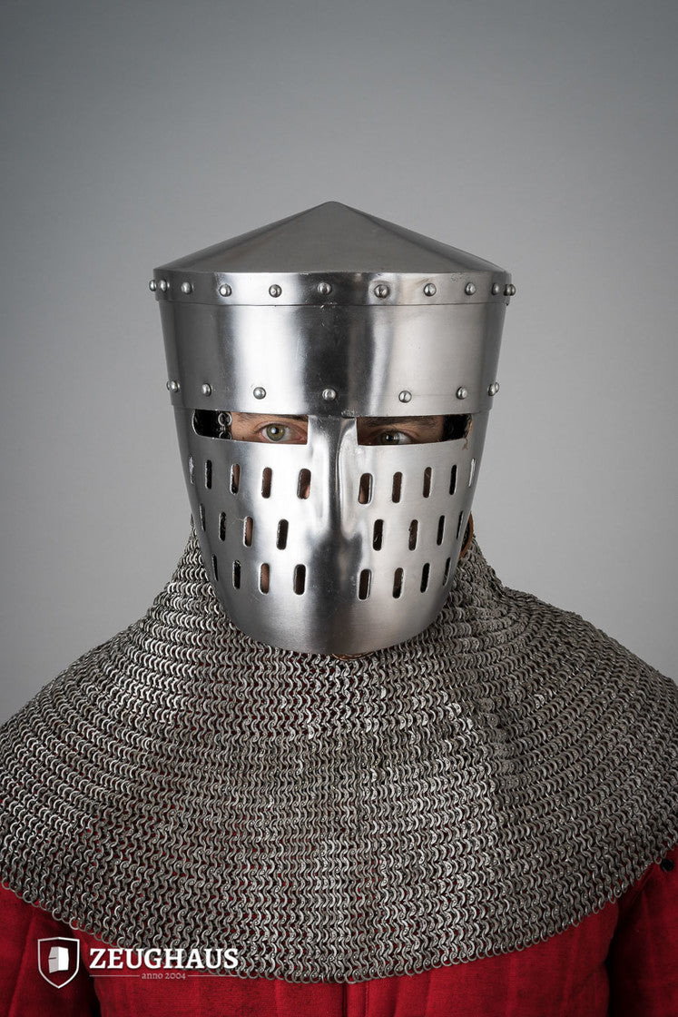 ?psc proxy image=1&product id=26842&image id=85981 - Casques templiers et casques croisés : guide historique, types, répliques et utilisation en reconstitution