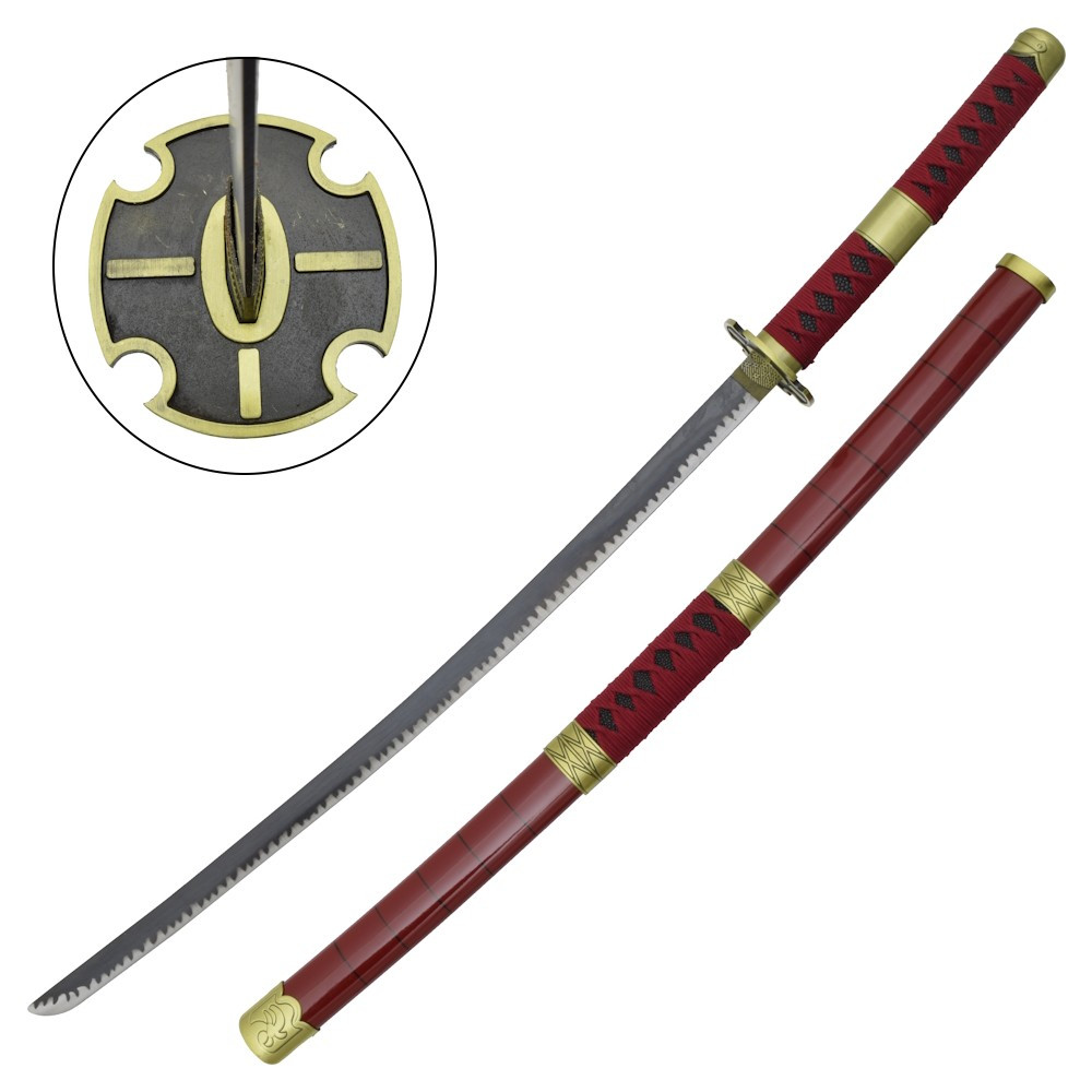 Sandai Kitetsu Katana non officiel de Zoro - One Piece