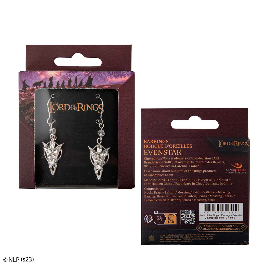 Boucles d'oreilles Etoile du Soir - Le Seigneur des Anneaux