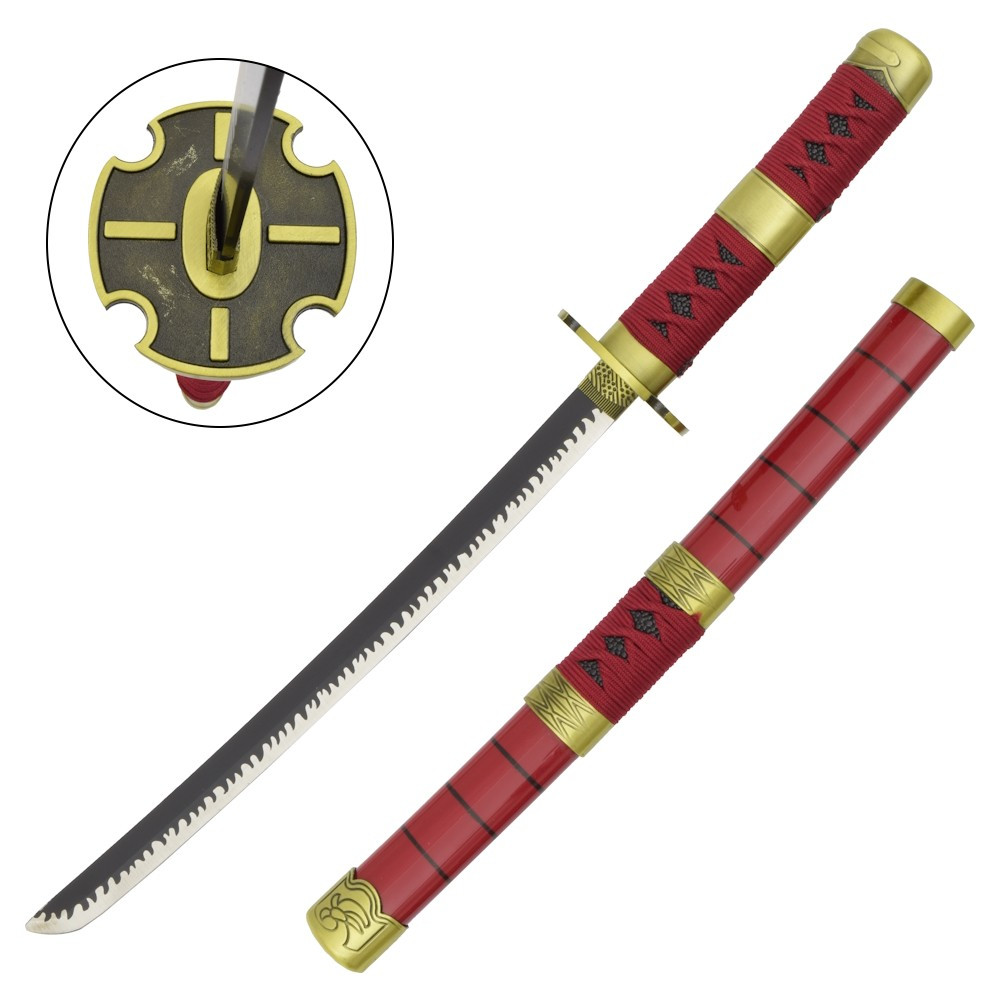 Katana miniature Roronoa zoro Sandai Kitetsu (43 cm.)