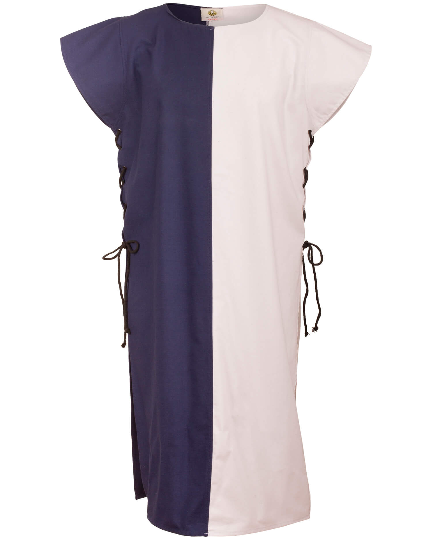 Tabard médiéval modèle Gilbert, couleur bleu-crème