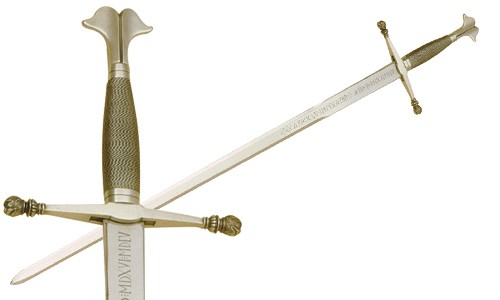 Épée Charles Quint en Argent