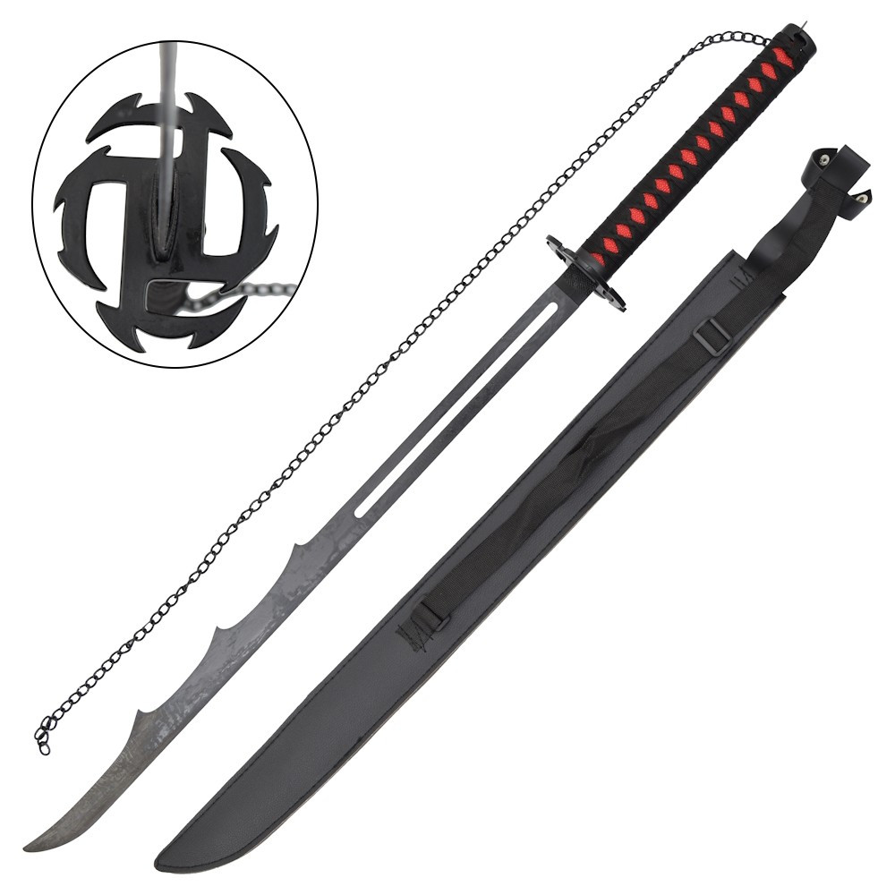 Katana Tensa Zangetsu Evolution, chaîne céleste tuant la lune, Ichigo Kurosaki