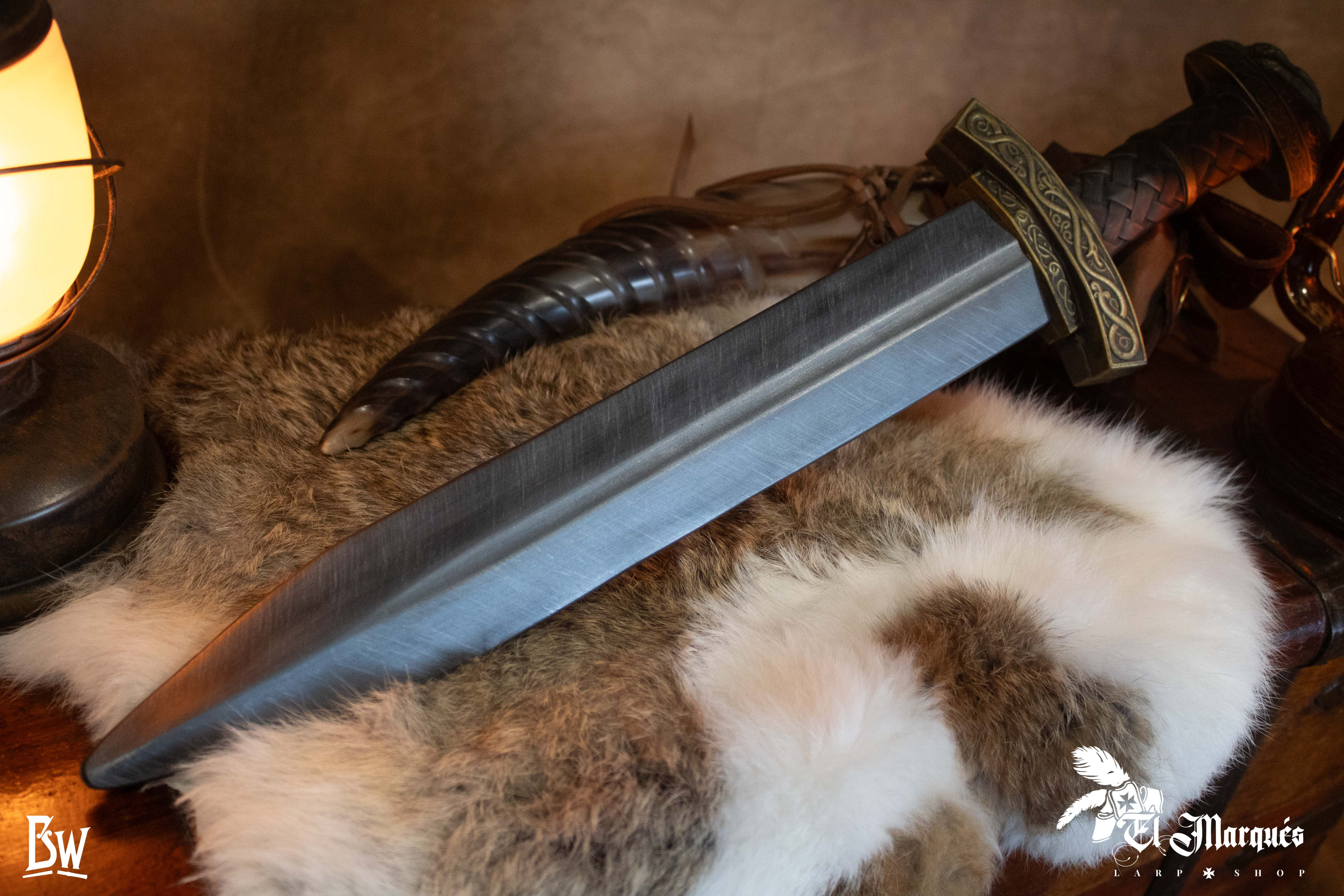 Dague viking longue Egil pour LARP