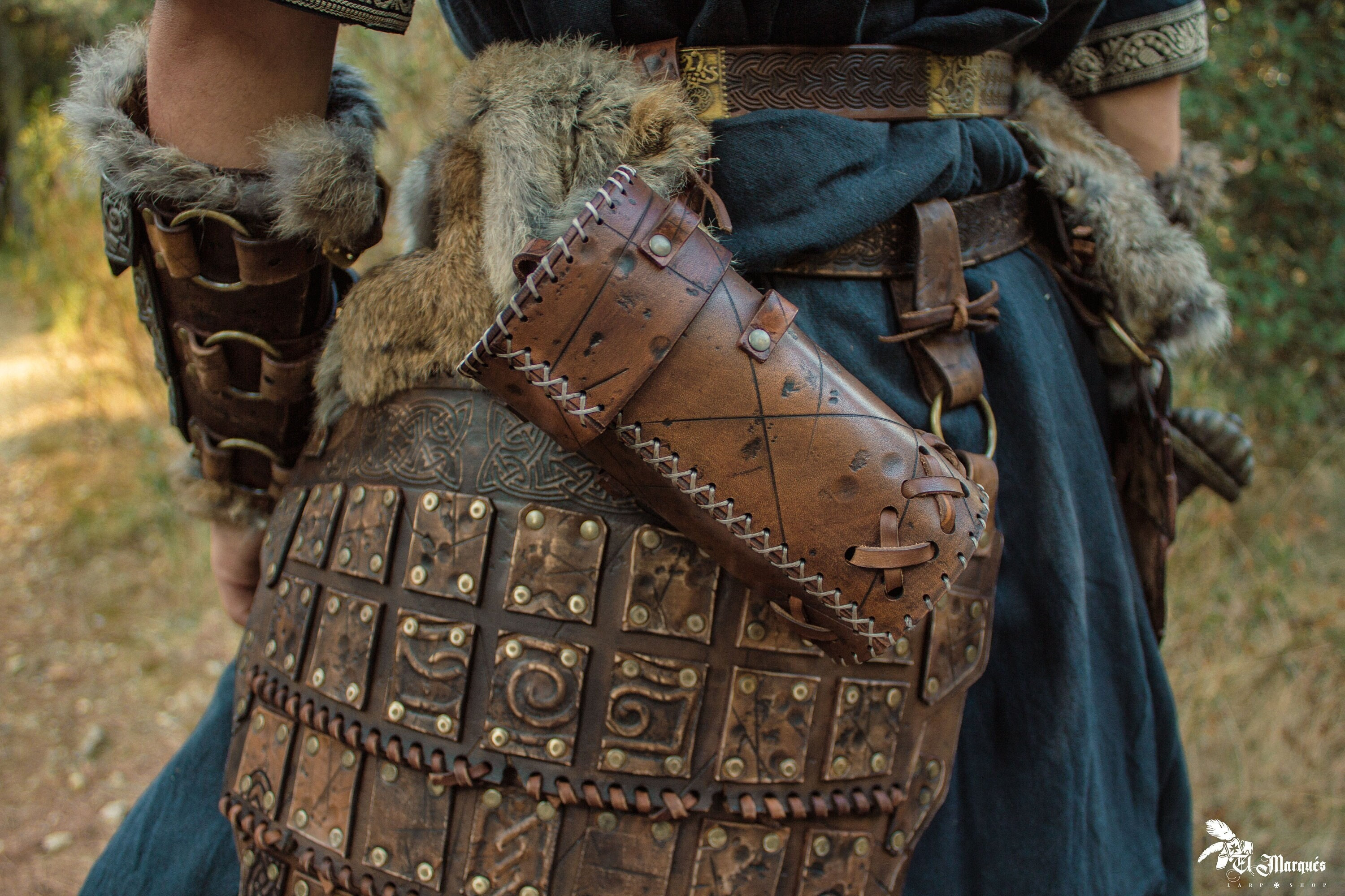 Porte-latte médiéval vieilli