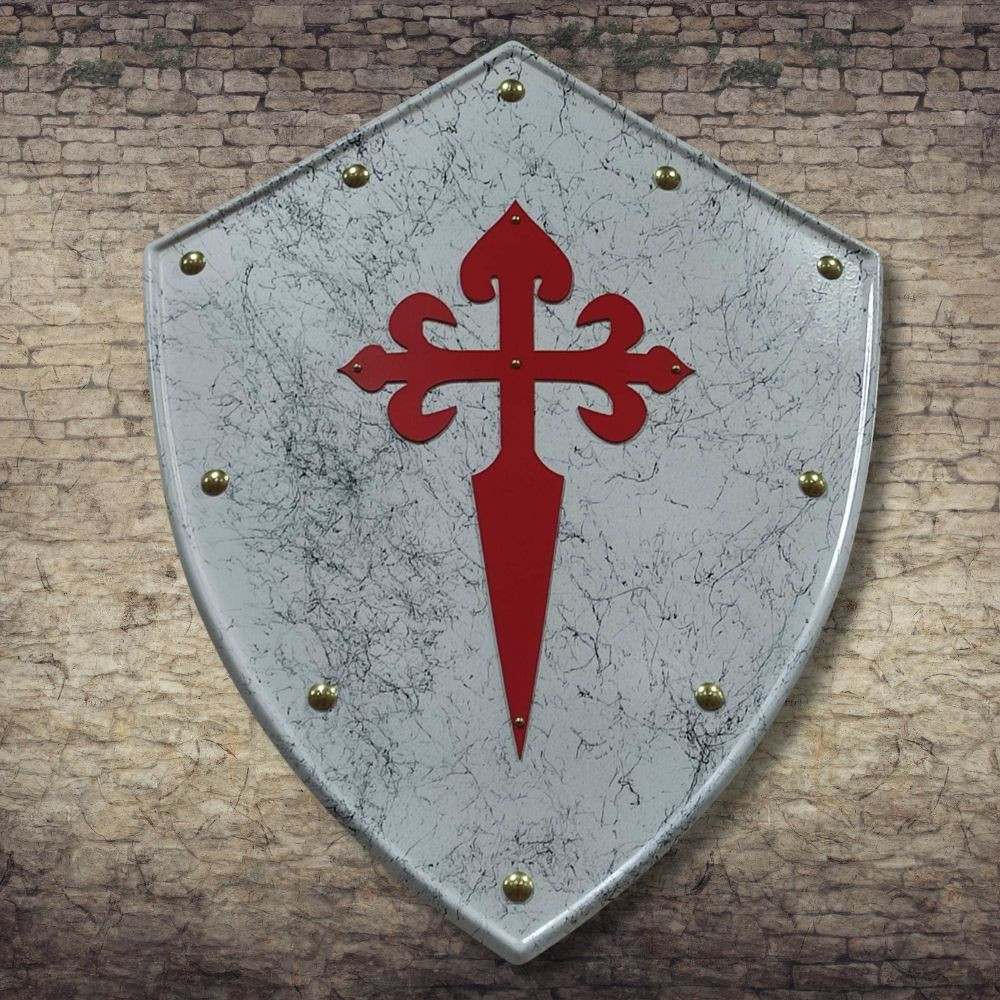 Bouclier Croix Chevaliers de Santiago