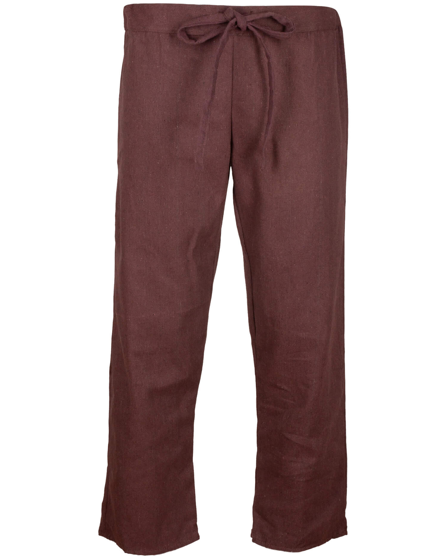 Pantalons médiévaux en coton modèle Laureano, couleur marron