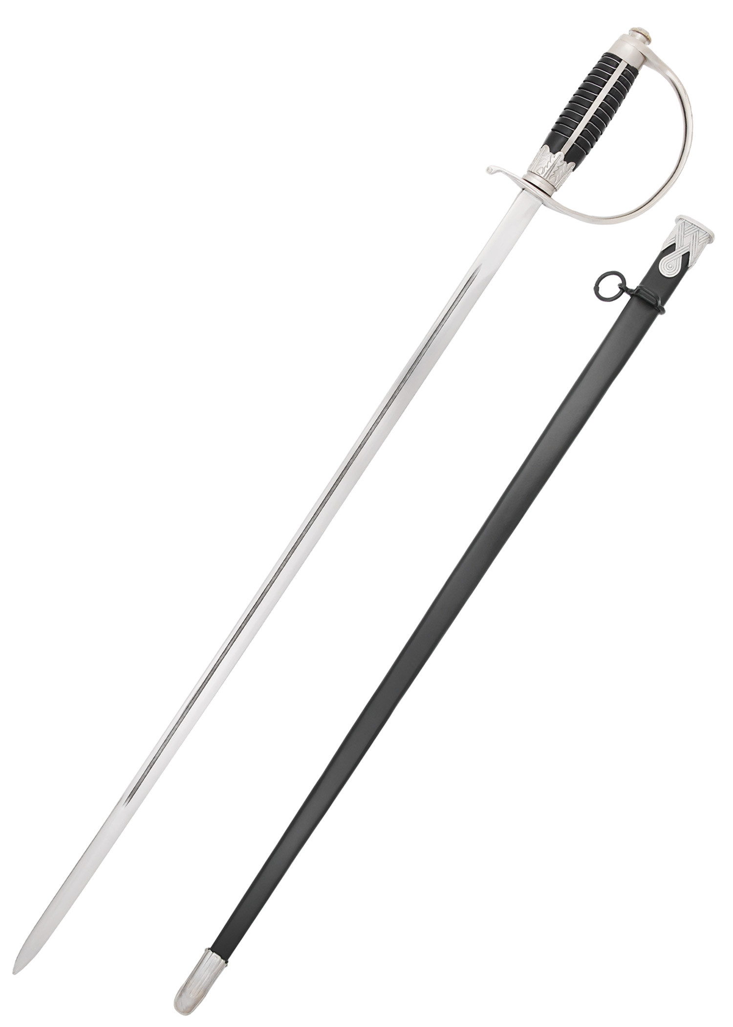 Épée rapière allemande décorative avec fourreau