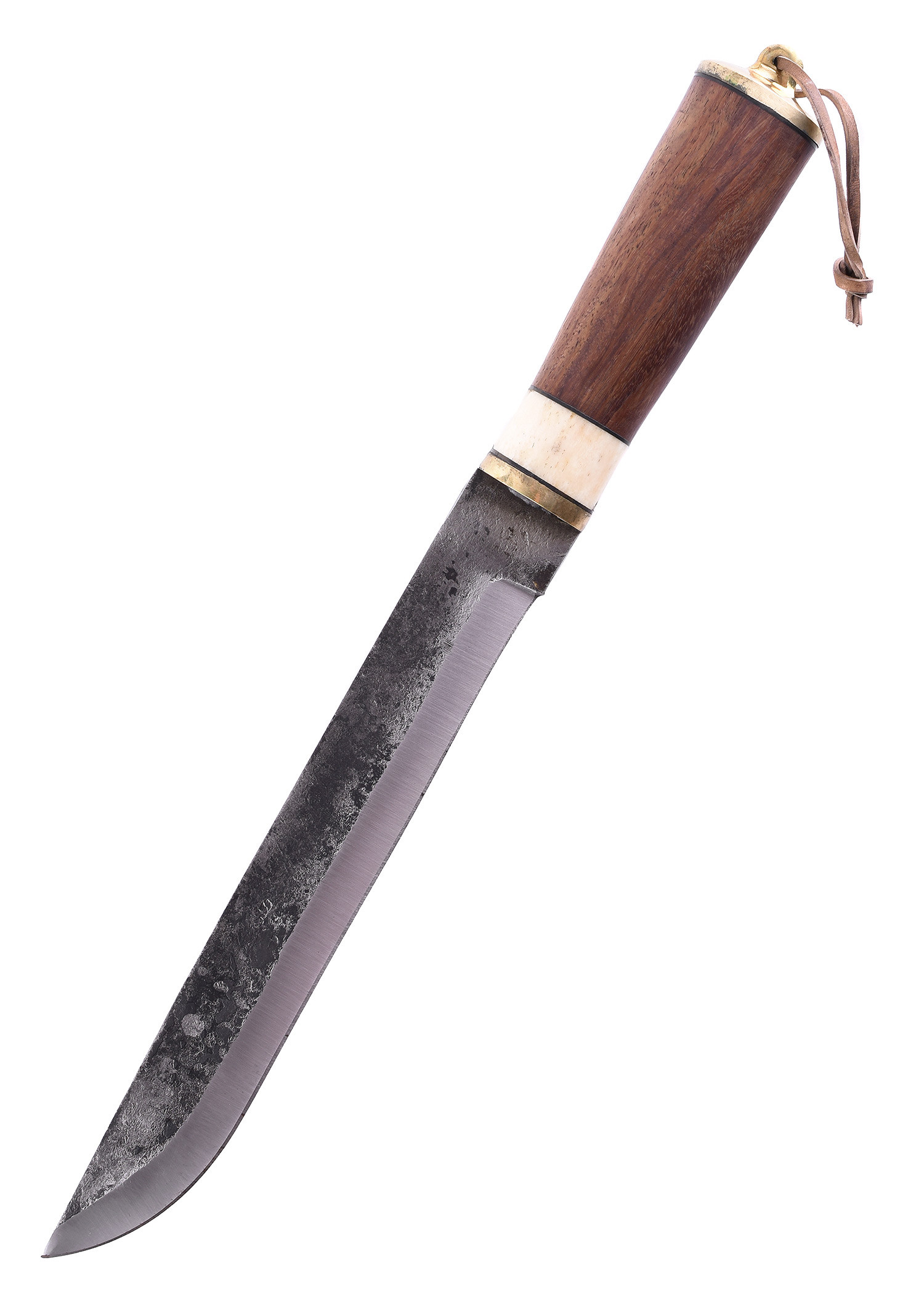 Couteau long médiéval avec étui en cuir