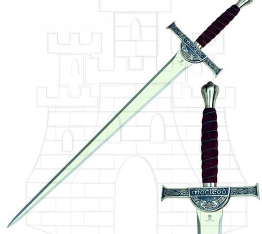 Espada Macleod Los Inmortales Con Licencia 535x478 - Épées et Katanas des Immortels