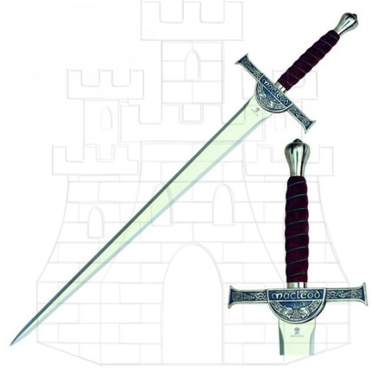 Espada Macleod Los Inmortales Con Licencia - Épées Templières