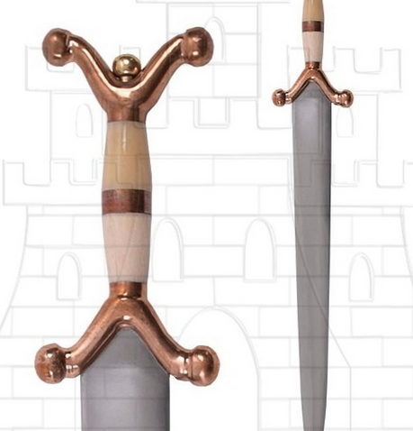 Espada Celta Corta 63 cms. 459x478 - Guerriers et Armes Celtes