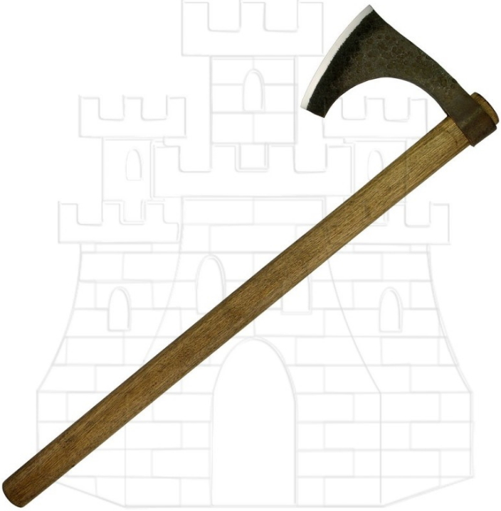 Hacha vikinga envejecida - La plus grande épée