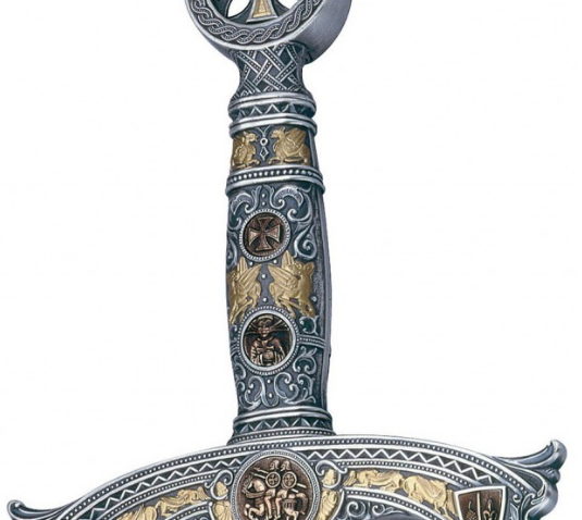 Silver épée Templiers 1 535x478 - Épées Templières