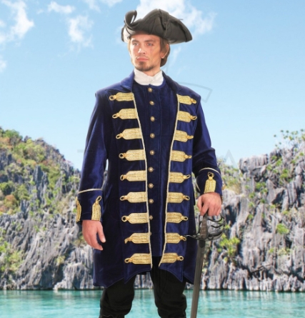 Manteau Cote Des Pirates Des Barbares - Vêtement des pirates
