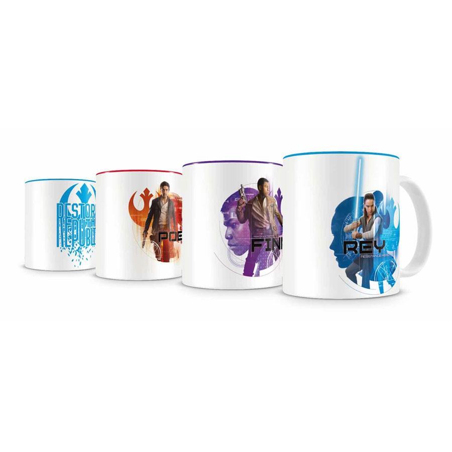 Set Resistance 4 mini tasses a cafe en ceramique Star Wars EP VIII 1738143101 - Découvrez le Top 10 des produits les plus vendus de Star Wars en 2024