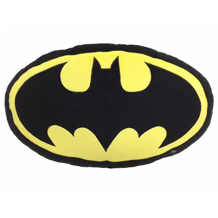 Coussin ovale logo Batman DC Comics 1738659548 - Découvrez les 10 meilleurs produits DC Comics les plus vendus de 2024