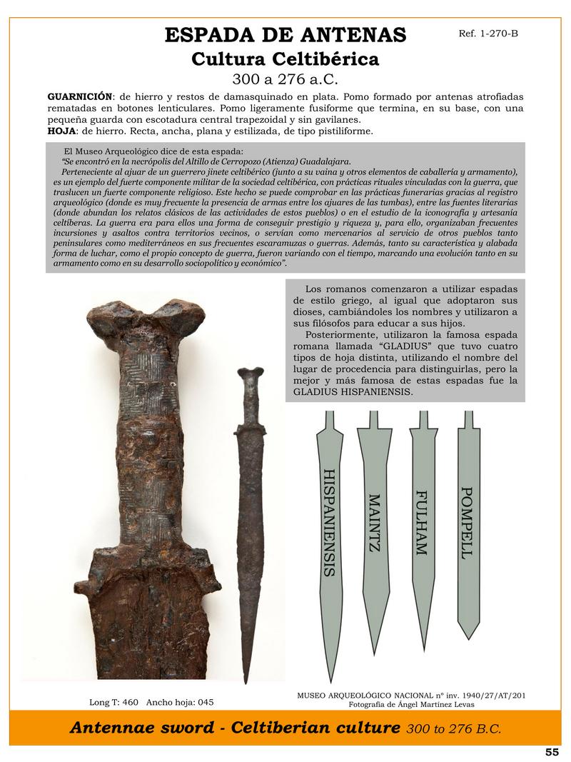 espada de antenas jpg 1739095490 1739804222 - Épée Celtibérique : Histoire et Design Fascinants