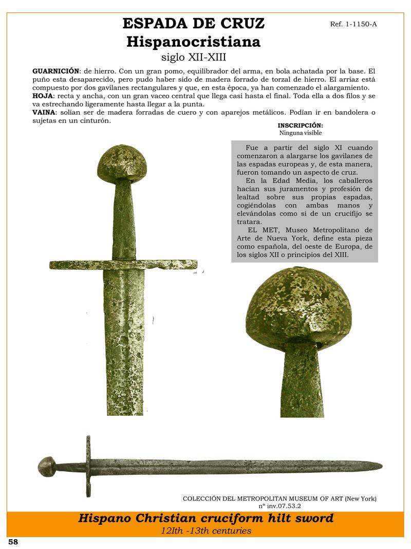 espada de cruz jpg 1739181970 1739804326 - Épée de Croix Hispano-Chrétienne : Histoire et Design Unique