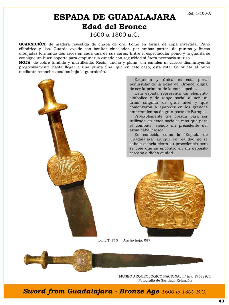 espada de guadalajara jpg 1739803822 - Découvrez l'Épée de Guadalajara : Un Trésor de l'Âge du Bronze