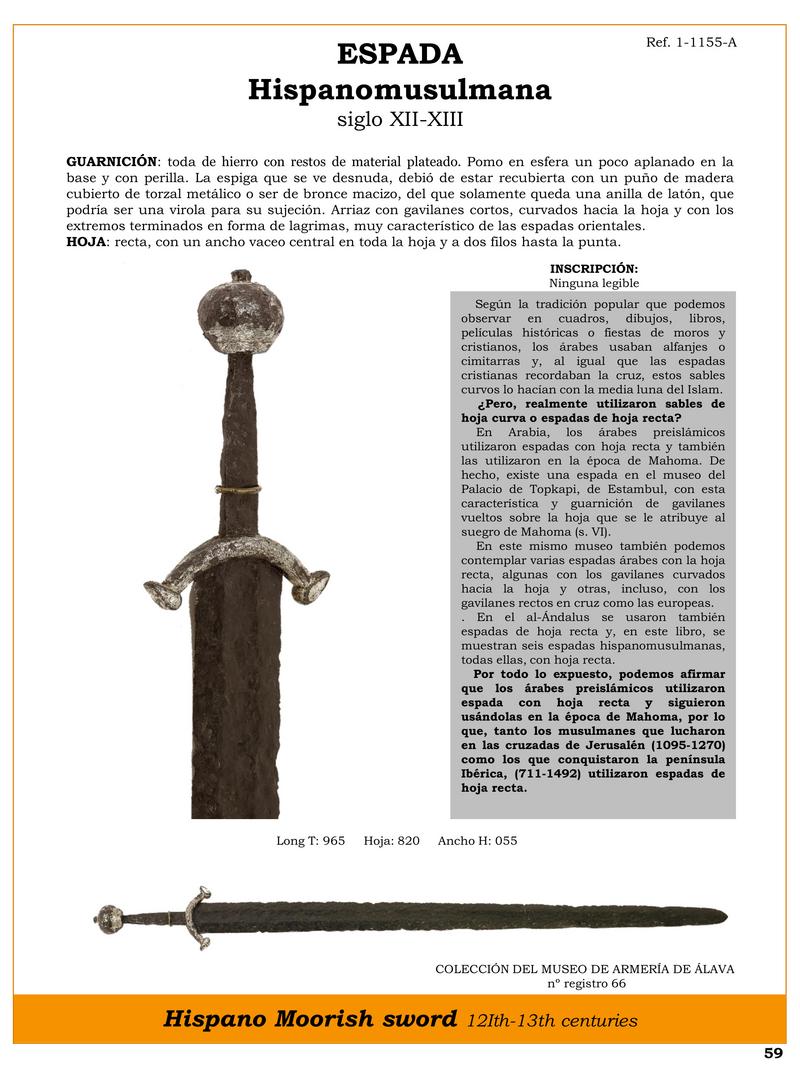 espada hispanomusulmana siglo xii xiii jpg 1739210726 1739804369 - Épée hispano-musulmane : histoire et caractéristiques uniques