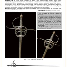 espada lazo y conchas jpg 1740589815 1740611387 275x275 - Épée de Taza Pedro del Monte : Joyaux du XVIIe siècle