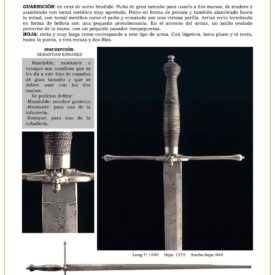 mandoble jpg 1740204161 1740211494 275x275 - Épée à tasse Sahagún du XVIIe siècle : histoire et détails