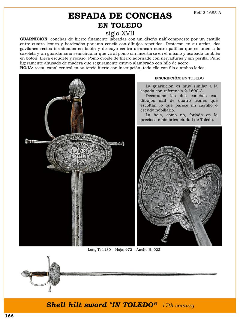 espada de conchas en toledo siglo xvii jpg 1741669768 1741691455 - Épée de coquillages à Tolède : artisanat du XVIIe siècle