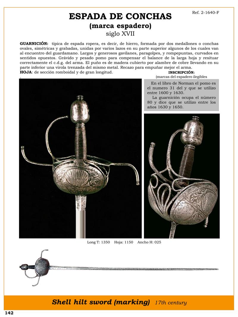 espada de conchas jpg 1741151363 1741173048 - Épée De Coquillages : Élégance Et Histoire Du XVIIe Siècle