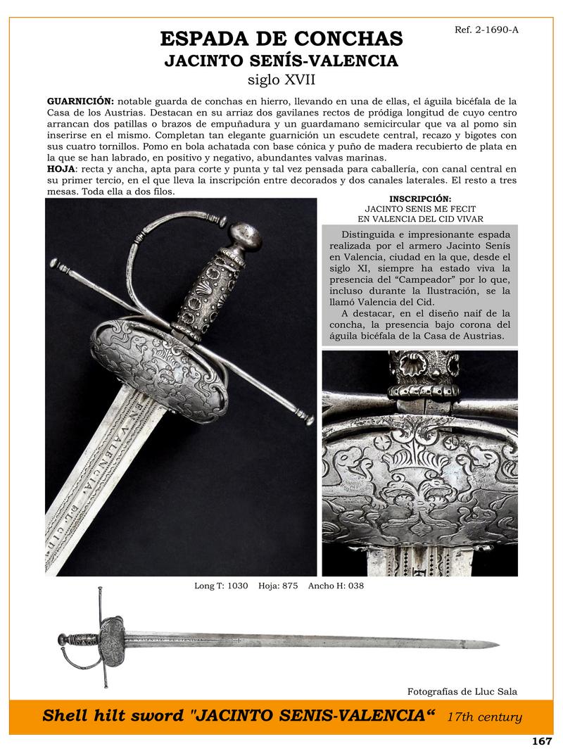 espada de conchas jpg 1741691439 1741713038 - Épée de Coquillages du XVIIe Siècle : Chef-d'œuvre de Jacinto Senís