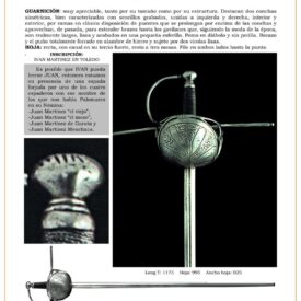 espada de conchas juan martinez en toledo siglo xvii jpg 1740978570 1741000253 275x275 - Épée Tasse Plate Juan Martínez : Élégance du XVIIe siècle