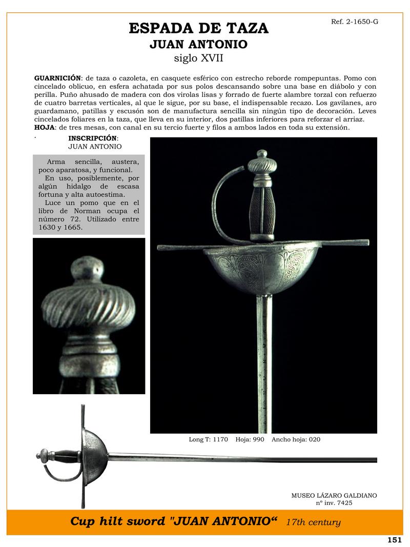 espada de taza juan antonio siglo xvii jpg 1741345833 1741367422 - Découvrez l'Épée de Taza Juan Antonio du XVIIe siècle