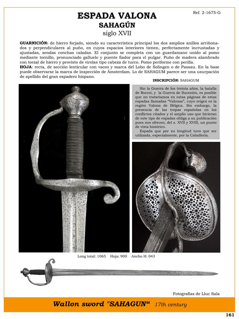 espada valona sahagu siglo xvii jpg 1741561765 1741583380 - Épées wallonnes du XVIIe siècle : Histoire et design unique