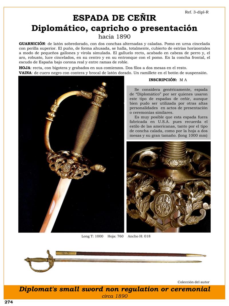 espada de ceir jpg 1743851367 1743872987 - Épée Diplomatique de Ceinturer : Élégance et Distinction