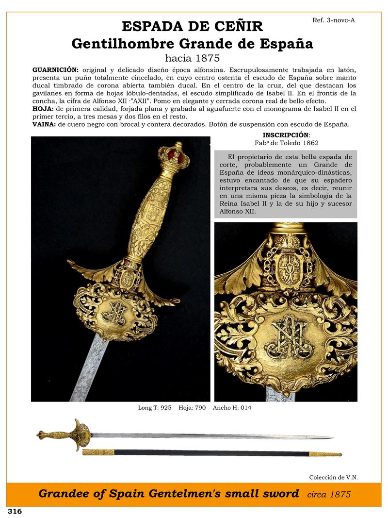 espada de ceir jpg 1744693762 1744722725 - Épée De Ceinture : L'Élégance D'un Grand D'Espagne